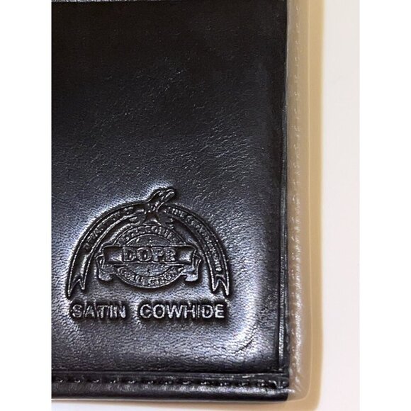 DOPP Trifold Black Leather Wallet - Picture 5 of 12